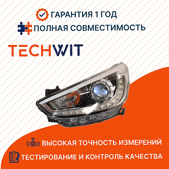 Hyundai Solaris фара передняя левый LED 92101H5100 Хёндай Солярис 2018 TECHWIT