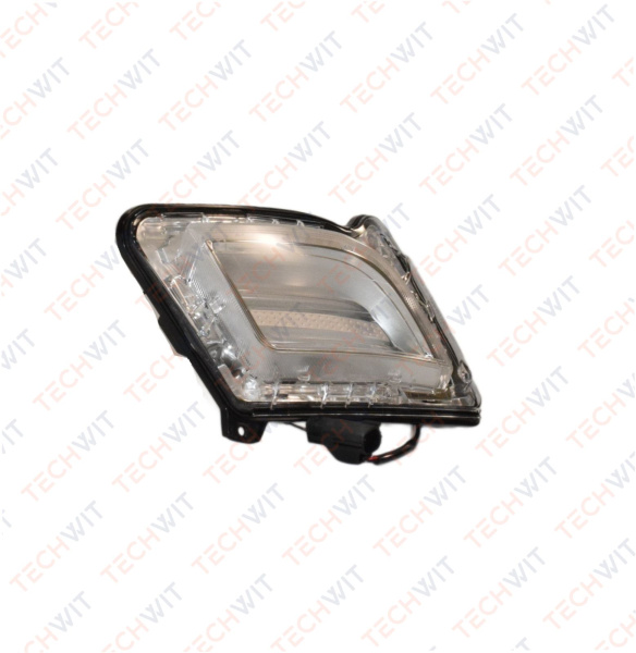 Volvo S60 II Фара противотуманная левая с DRL Вольво С60 2 31278557 2010-2013 TECHWIT