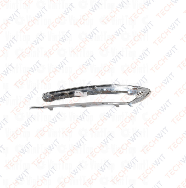 BMW 5 F18 LCI молдинг бампера заднего Лев. 51127341675 БМВ 5 F18 LCI 2014-2017 TECHWIT