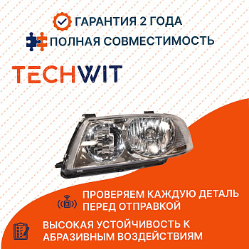 Nissan Almera N17 Фара передняя левая Nissan Альмера N17 ZFD1142BL 2006-2012 TECHWIT