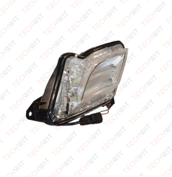 Volvo S60 II Фара противотуманная правая с DRL Вольво С60 2 31278558 2010-2013 TECHWIT